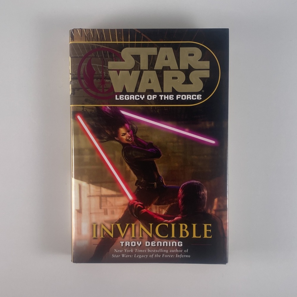 2/$50 -  Star Wars - Legacy of the Force - Invincible by Troy Denning